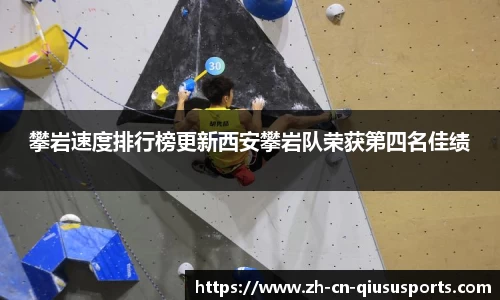 攀岩速度排行榜更新西安攀岩队荣获第四名佳绩